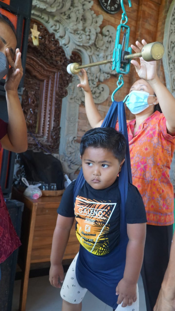 Kegiatan Rutin Desa " Posyandu Balita " Br. Delod Yeh